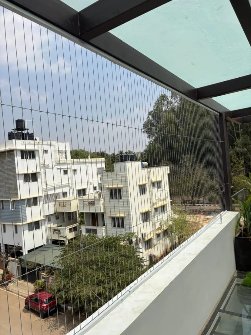 High-Rise Balcony Grill